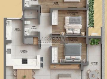Apartamento · 142m² · 3 Quartos · Apartamento à venda - em Cacupé