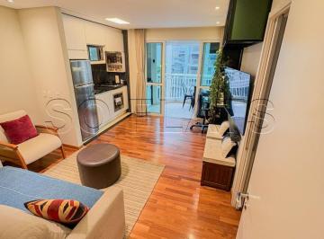 Apartamento · 45m² · 1 Quarto · 1 Vaga · Flat Estanconfor Villa Olímpia disponível para locação com 45m², 01 dormitório e 01 vaga de garagem.