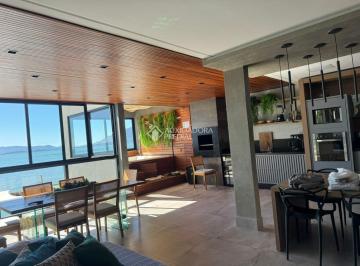 Casa · 464m² · 5 Quartos · 3 Vagas · Casa pé na areia à venda na Praia de Fora - Palhoça/SC | Vista permanente para o mar e acesso direto
