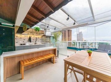 Apartamento · 160m² · 3 Quartos · 3 Vagas · Cobertura com 3 Quartos no Edifício Millenium para Comprar, 160m² - Jardim Bela Vista, Santo André/S