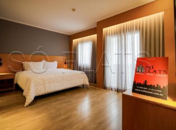 Apartamento · 27m² · 1 Quarto · 1 Vaga · Flat mobiliado no Itaim Bibi com varanda e vaga no Innside São Paulo Itaim