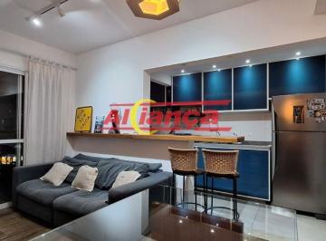 Apartamento · 52m² · 2 Quartos · 1 Vaga · Apartamento no Condomínio Clip Design com 52m² Vila Augusta, Guarulhos