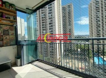 Apartamento · 75m² · 2 Quartos · 2 Vagas · Moderno apartamento 2 dormitorios, sendo 1 suite e 2 vagas no bairro Picanço - Guarulhos