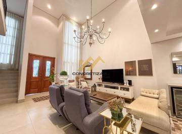 Casa · 355m² · 3 Quartos · 4 Vagas · Sobrado com 3 suítes à venda, 355 m² - Jardim Amstalden Residence - Indaiatuba/SP