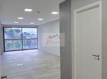 Comercial · 42m² · 1 Vaga · Sala comercial com 42 m² pronta para trabalhar Em edifício em Valongo, Santos/SP