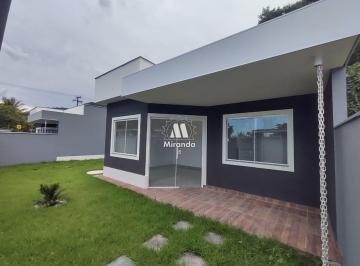 Casa · 80m² · 2 Quartos · 4 Vagas · Casa Nova e Linear de 2 qts, no Bananal, terreno plano com espaço gourmet