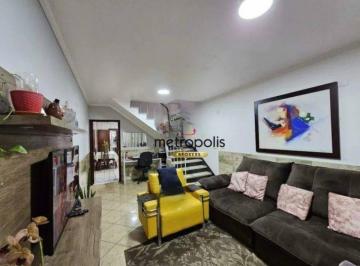 Sala · Sobrado com 3 dormitórios à venda, 202 m² por R$ 950.000,00 - Santo Antônio - São Caetano do Sul/SP