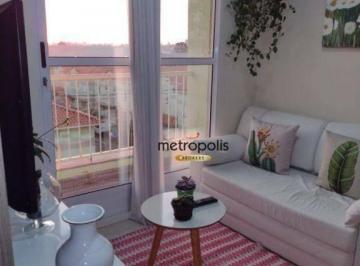 Sala · Apartamento com 2 dormitórios à venda, 54 m² por R$ 395.000,00 - Vila Metalúrgica - Santo André/SP