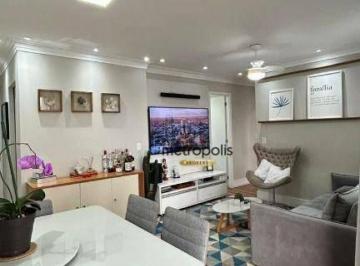 Sala · Apartamento com 2 dormitórios à venda, 70 m² por R$ 765.000,00 - Jardim - Santo André/SP