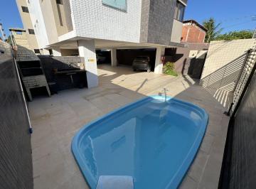 Lazer com Piscina e churrasqueira · Apartamento MOBILIADO com 3 dormitórios à venda, 76 m² por R$ 399.900 - Poço - Cabedelo/PB
