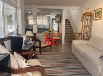 e9b5f1457dd16985713500fe0e600d7a20cc4dc1 · Sobrado à venda, 101 m² por R$ 1.299.000,00 - Ponta da Praia - Santos/SP