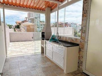 6186a8aaf96d1752f5ad99d2213315912b17cf7b · Cobertura com 2 dormitórios à venda, 88 m² por R$ 399.000,00 - Vila Humaitá - Santo André/SP