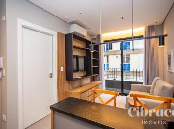 129820_0.jpg · Apartamento mobiliado para alugar com 1 quarto no Batel – Edifício Temple