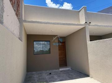 Foto 01 · Casas com dois quartos à venda na região do Tatuquara, próximo à Rua Marcos Bertoldi.