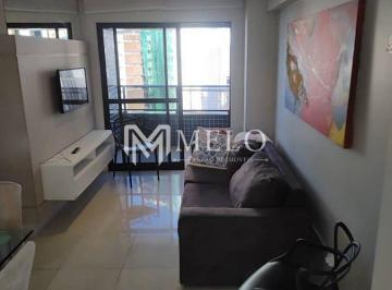 Apartamento · 54m² · 2 Quartos · 1 Vaga · BOA VIAGEM - Apto com 2qts, 1suite, 1vaga, mobiliado