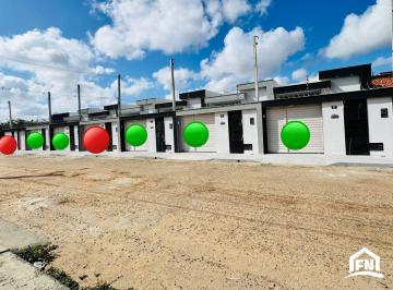 Casa · 65m² · 2 Quartos · 2 Vagas · Vende-se Casa Nova – 2 Quartos (1 Suíte) – Nova Esperança, Parnamirim/RN