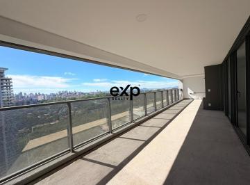 Apartamento · 186m² · 4 Quartos · 3 Vagas · Brooklin - Apartamento 186m² em Andar Altíssimo com Vista Panorâmica