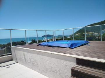 Apartamento · 304m² · 3 Quartos · 2 Vagas · Ampla cobertura 3 suítes frente mar no Santinho