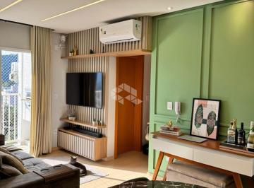 Apartamento · 58m² · 2 Quartos · 1 Vaga · Apartamento com 2 quartos mobiliado e equipado à venda em Santa Maria no Bairro Nossa Senhora das Do