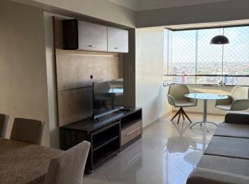 Foto 01 · Apartamento residencial mobiliado para Locação em condomínio fechado, Ponto Central, Feira de Santan