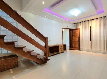 Casa de 4 quartos, Mauá · Sobrado Triplex 246m² – Jardim Idel (Guapituba) 4 Quartos, 2 Suítes - Espaço Gourmet