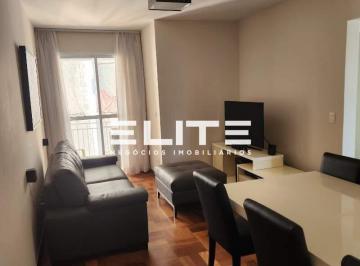 Apartamento · 65m² · 2 Quartos · 2 Vagas · Apartamento mobiliado de 2 dormitórios com 1 suíte e 2 vagas no Jardim, Santo André – aluguel