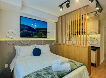 Apartamento · 26m² · 1 Quarto · Studio mobiliado 26m² na Vila Olímpia com lazer completo ideal para morar ou investir