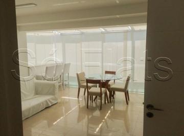 Apartamento · 96m² · 1 Quarto · 1 Vaga · Apto com 96m², 1 dormitório e 1 vaga mobiliado no Brooklin, disponível para locação.