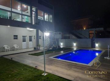 124ebad58cbaaffa108b4728acb56e958b12a3a3 · Sobrado com 4 dormitórios à venda, 443 m² por R$ 3.300.000,00 - Condomínio Residencial Jaguary - São