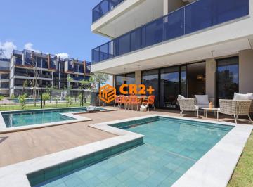 Apartamento · 175m² · 4 Quartos · 3 Vagas · Térreo de Luxo em Muro Alto | 4 Suítes | Piscina e Deck Privativos | Beira-Mar