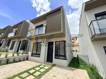 Fachada · Casa sobrado à venda e locação no Condomínio Mont Blanc Village em Vinhedo/SP