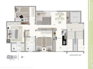 Apartamento · 61m² · 3 Quartos · 2 Vagas · Apartamento à venda no bairro Milionários em Belo Horizonte/MG