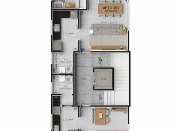 Apartamento · 54m² · 2 Quartos · 1 Vaga · Apartamento à venda no bairro Milionários em Belo Horizonte/MG