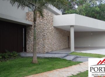 Foto 01 · Casa Nova à venda no Quintas do Sol | 348m² | 4 suítes c/ closets | Piscina de Borda Infinita, Proje