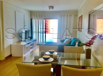 Apartamento · 45m² · 1 Quarto · 1 Vaga · Apartamento em Itaim Bibi, São Paulo/SP de 45m² 1 quartos para locação R$ 4.900,00/mes