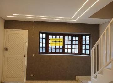 Casa · 116m² · 2 Quartos · 3 Vagas · Lindo sobrado à venda na Vila Scarpelli – Santo André/SP