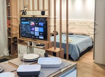 Apartamento · 33m² · 1 Quarto · 1 Vaga · Flat mobiliado à venda em Alphaville 33m² 1 suíte com vaga no Comfort Suites