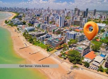 Apartamento · 24m² · 1 Quarto · FLAT à venda, vista mar e pé na areia, Jardim Oceania, João Pessoa, PB