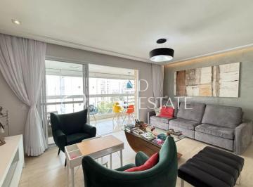Apartamento · 145m² · 3 Quartos · 3 Vagas · Apartamento à venda no Campo Belo, com 145 m² com varanda gourmet.
