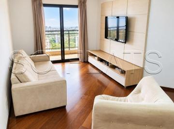 Apartamento · 120m² · 4 Quartos · 2 Vagas · Apartamento à venda em Moema 120m² mobiliado no The Sutton House com 4 dormitórios e 2 vagas