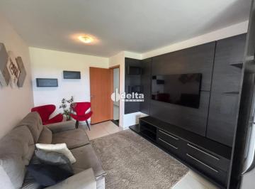 Apartamento · 59m² · 2 Quartos · 1 Vaga · Apartamento mobiliado com 2 quartos sendo 1 suíte disponível para locação no bairro Gávea em Uberlân