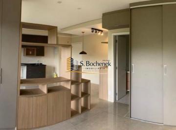 Apartamento · 50m² · 1 Quarto · 1 Vaga · Maravilhoso apartamento locação semi-mobiliado Trix Tamboré studio + 1 vaga