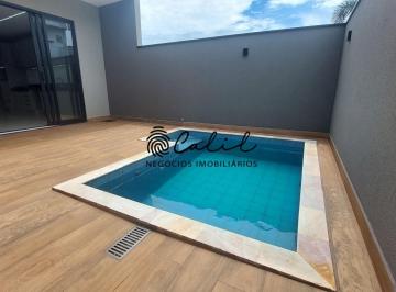 Casa · 163m² · 3 Quartos · 4 Vagas · Casa térrea Condomínio Reserva Imperial com 3 suítes e piscina!