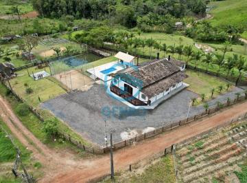 Rural · 2850m² · 5 Quartos · Chácara Mobiliada em Meio a Natureza com Piscina Aquecida, Lagoa e Terreno de 2.850m² à venda em Tij