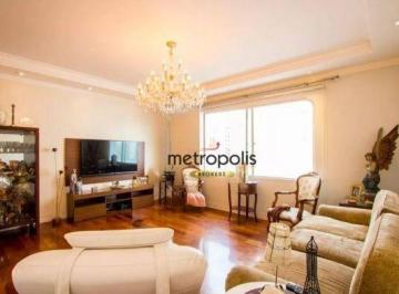 Sala  · Apartamento com 4 dormitórios à venda, 146 m² por R$ 865.000,00 - Vila Assunção - Santo André/SP