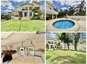 Casa · 575m² · 3 Quartos · 3 Vagas · Condomínio Recanto Inpla . PORTEIRA FECHADA, gourmet, piscina, sala home theater e beach tennis!