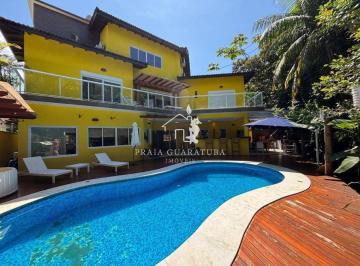 Casa de 5 quartos, Bertioga · Casa em 3 pavimentos - 5 suítes + Piscina + SPA + Sauna - cód. 578