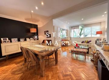Foto 01 · Ipanema, Apartamento espetacular de 122 m2, original 3 quartos e 1 vaga à venda na quadra da Praia d