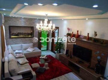 Casa · 168m² · 3 Quartos · 3 Vagas · Sobrado Residencial com 3 Dormitórios — Vila Lutécia, Santo André (Aceita Financiamento)