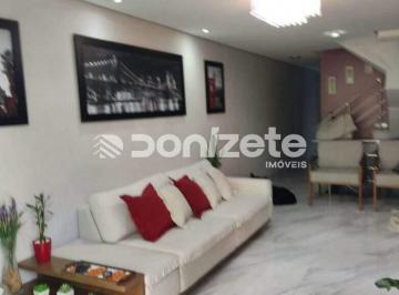 Casa · 100m² · 3 Quartos · 2 Vagas · Sobrado Residencial 3 Dormitórios em Vila Valparaíso, Santo André – Financiamento Aceito